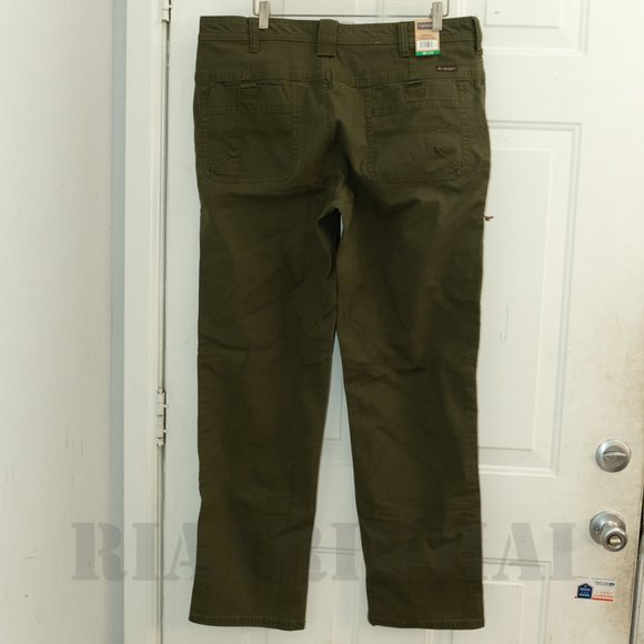 Green Men's stretch Canvas pant Legendary Outfitters - Picture 4 of 12